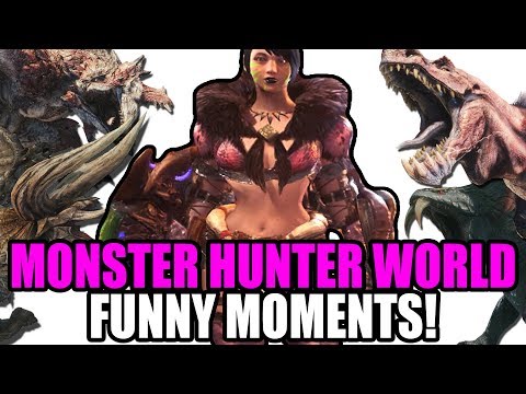 Monster Hunter World FUNNY MOMENTS!