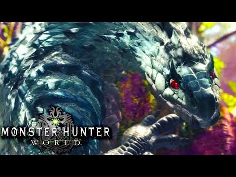 Monster Hunter World – HUNTING SNAKE MONSTER & STEALING RATHALOS EGGS! Tobi Kadachi! (1) – Gameplay