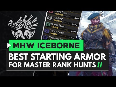 Monster Hunter World Iceborne | Best Starting Armor for Master Rank