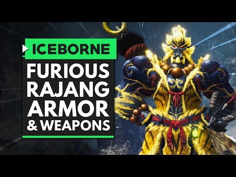 Monster Hunter World Iceborne | FURIOUS RAJANG New Armor & Weapons