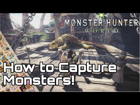 MONSTER HUNTER WORLD: ICEBORNE! How to Capture Monsters Guide