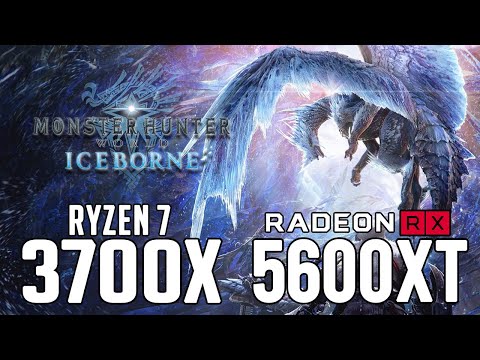 Monster Hunter World: Iceborne on Ryzen 7 3700x + RX 5600 XT 1080p, 1440p benchmarks!