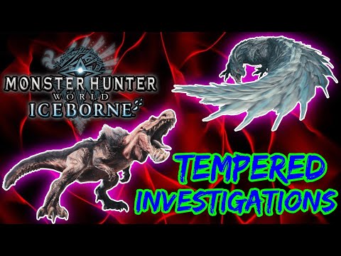 Monster Hunter World: Iceborne | Tempered Anjanath and Tobi Kadachi | Lightbreak Lance