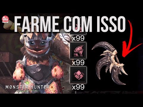 MONSTER HUNTER WORLD – MELHOR FERRAMENTA DE FARMING | COMO PEGAR A LAMISPÓLIO DO AMIGATO