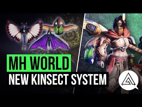 Monster Hunter World | New Kinsect Upgrade & Crafting System Explained
