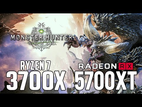 Monster Hunter World on Ryzen 7 3700x + RX 5700 XT 1080p, 1440p benchmarks!