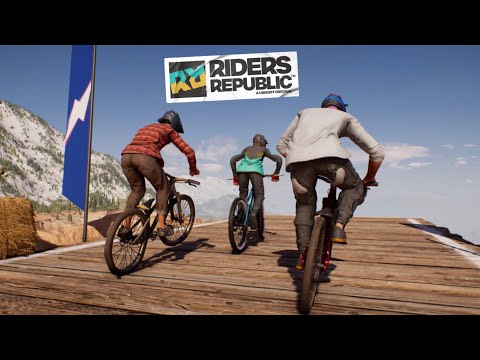 MTB FREE-FOR-ALL is INSANE! (Riders Republic)