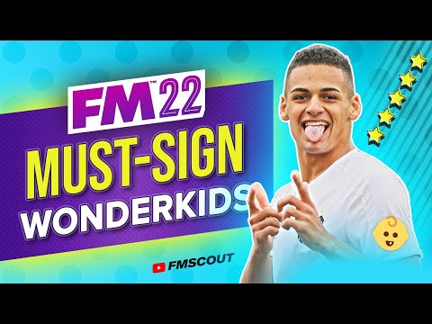 MUST-SIGN Essential FM22 Wonderkids | Football Manager 2022 Wonderkids