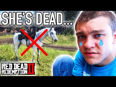 MY FAVORITE HORSE DIED! Red Dead Redemption 2 Ep.23 – Kendall Gray