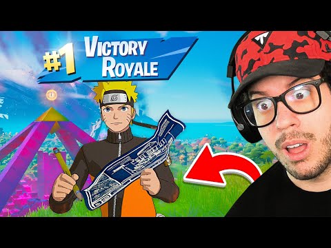 NARUTO in FORTNITE! (New Mythic Weapon)