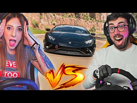NATALIA ME RETA a una CARRERA en FORZA HORIZON 5 😱