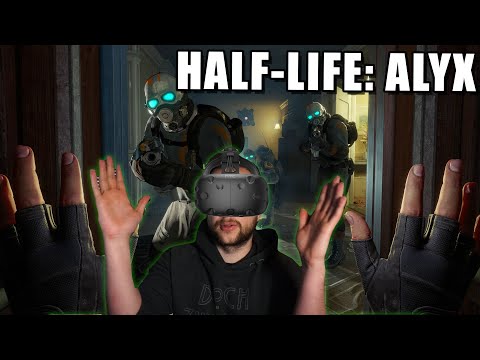 Nejlepší VR zážitek! A to mě málem zabil stropokous – Half-Life: Alyx