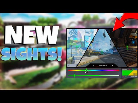 New Apex Reticle Settings! Are INSANE! (Apex Legends)