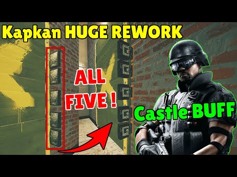 NEW Castle BUFF, Kapkan REWORK, Mozzie & Aruni NERF – Rainbow Six Siege