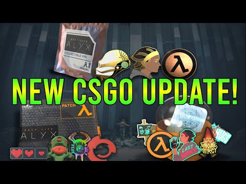 [NEW] CS:GO Half-Life Alyx Pin & Sticker Case Opening!