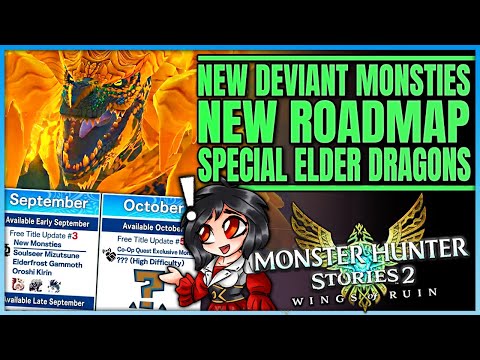 NEW DEVIANT MONSTERS – Kulve Taroth + New Elder Dragon Monsties + More – Monster Hunter Stories 2!