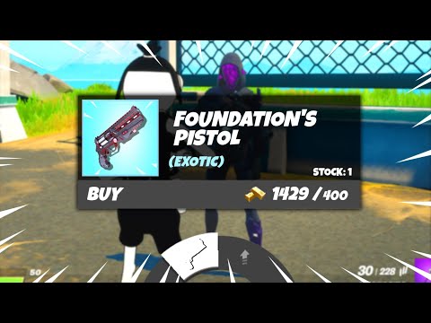 New EXOTIC ENERGY PISTOL in Fortnite Update!