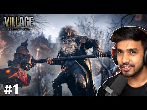 NEW GIANT MONSTER IS HERE | RESIDENT EVIL 8 VILLAGE GAMEPLAY #1