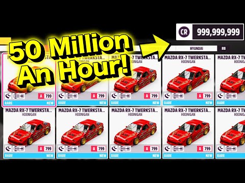 *NEW* How to Make UNLIMITED MONEY (50Mil an Hour) in Forza Horizon 5