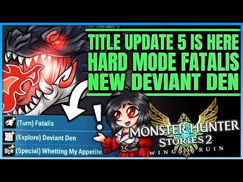 NEW IMPOSSIBLE MONSTER – Free Infinite Deviant Eggs – Update 5 Breakdown – Monster Hunter Stories 2!