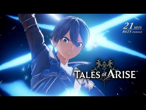 NEW Mystic Arte + Sword Art Online Collaboration Costumes & Quest in Tales of Arise!