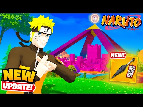 *NEW* NARUTO MYTHICS + POI in Fortnite (Update)