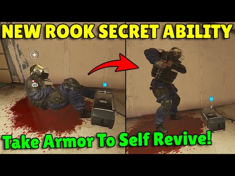 *NEW* Rook Armor Hidden Ability To SELF REVIVE! – Rainbow Six Siege
