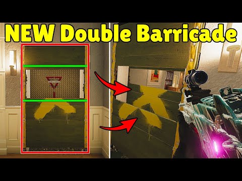 *NEW* Secret Way To Place TWO Barricades On SAME Door – Rainbow Six Siege