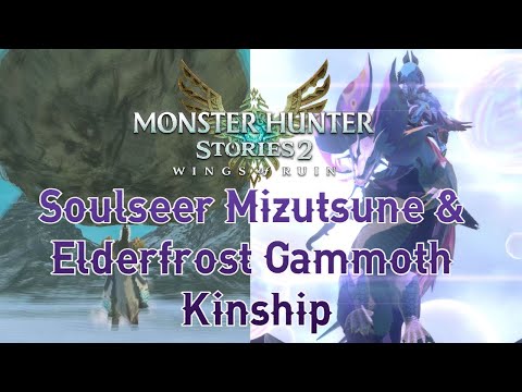 NEW Soulseer Mizutsune & Elderfrost Gammoth Kinship | Monster Hunter Stories 2 Update 1.3.0