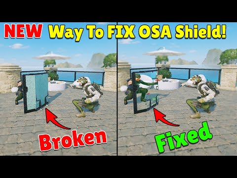 *NEW* Trick To Fix BROKEN Osa Shield! – Rainbow Six Siege High Calibre