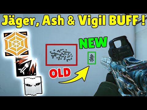*NEW* Ubisoft BUFFED JAGER, ASH and Vigil !! – Rainbow Six Siege High Calibre
