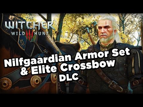 Nilfgaardian Armor Set and Elite Crossbow DLC – The Witcher 3: Wild Hunt 2K Gameplay