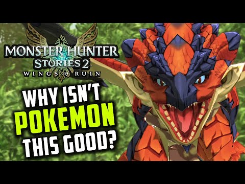 Nintendo Switch FINALLY Has a Great Pokemon Game! – Monster Hunter Stories 2 Review