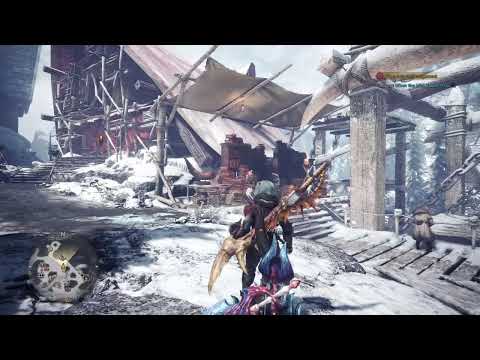 Noob playing Monster hunter world iceborne!