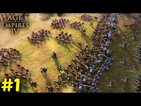 NORMAN INVASION! – Let's Play AGE OF EMPIRES 4! (HARD) – Ep.1