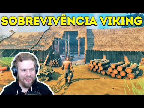NOVO JOGO DE SOBREVIVÊNCIA VIKING | VALHEIM Gameplay Português #1