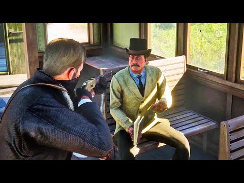 NUNCA TE SUBAS A ESTE TREN | RED DEAD REDEMPTION 2