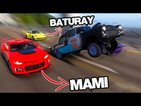 ÖN KALDIRAN ARABA ile HERKESİ GEÇTİM !! Forza Horizon 5