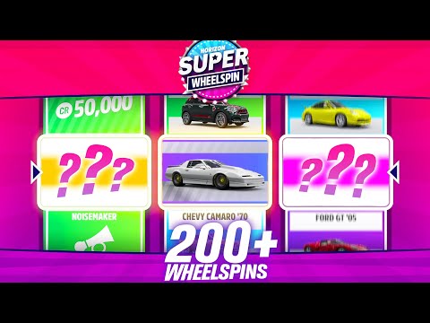 Opening 200+ WHEELSPINS in Forza Horizon 5!
