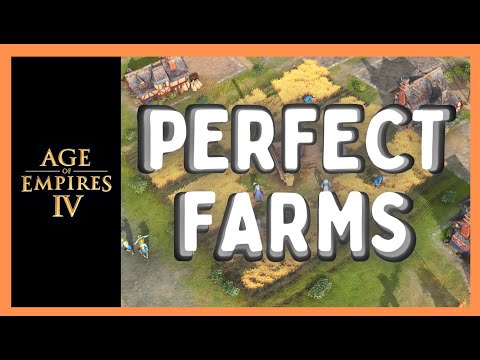 Perfect Farms in Age of Empires 4 ??? ABSOLUTELY!!!  #Shorts
