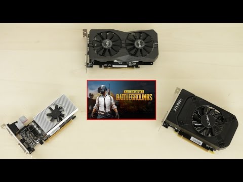 PLAYERUNKNOWN'S BATTLEGROUNDS — Benchmarks With Budget Graphics Cards