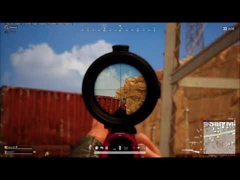 PLAYERUNKNOWN'S BATTLEGROUNDS  crazy win shot