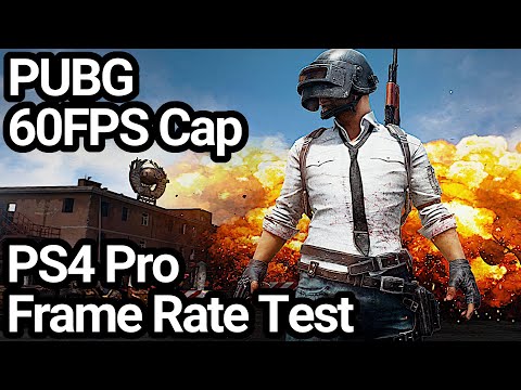 PlayerUnknown's Battlegrounds | PUBG PS4 Pro 60FPS Cap Mode Frame Rate Test (PTS Version)
