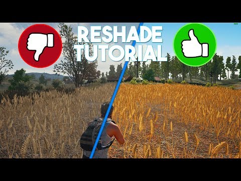 PlayerUnknown's Battlegrounds ReShade Tutorial & Settings! (REMOVE BLUR/INCREASE VISIBILITY!)