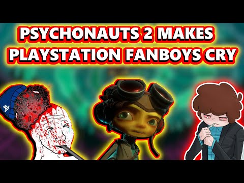 PlayStation Fanboys Get Triggered By Psychonauts 2 And Try To Trash The Graphics