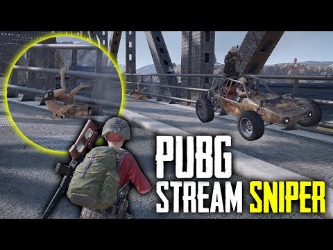 Poor PUBG Stream Sniper Gets Squashed! (Playerunknown's Battlegrounds)