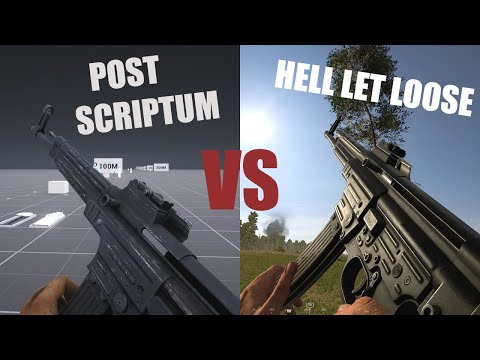 Post Scriptum vs  Hell Let Loose (Update 11) – Weapon SFX Comparison