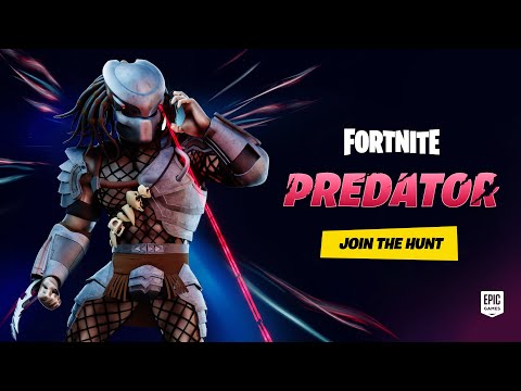 Predator Enters Fortnite through the Zero Point