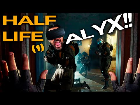 Primeras 2 horas de Half Life Alyx gameplay en Realidad Virtual #1