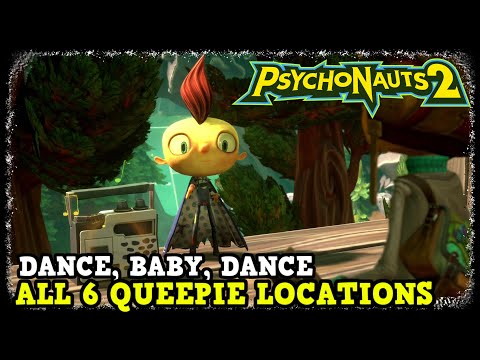 Psychonauts 2 All 6 Queepie Locations – Dance Baby Dance Trophy / Achievement Guide